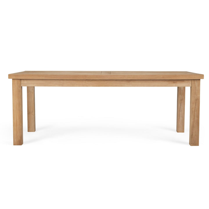 Hampton Teak Outdoor Dining Table 101"