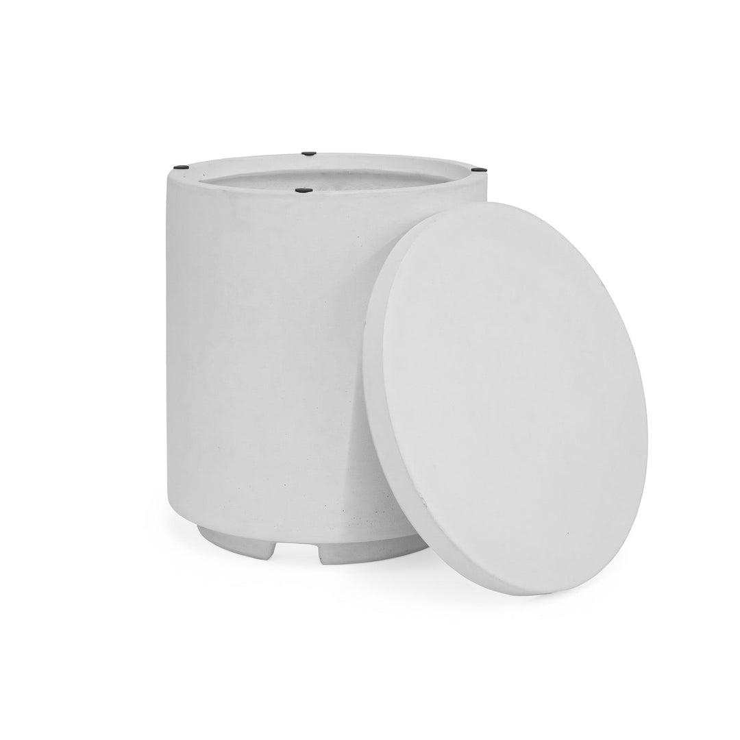 Glow Propane Tank Storage (White)