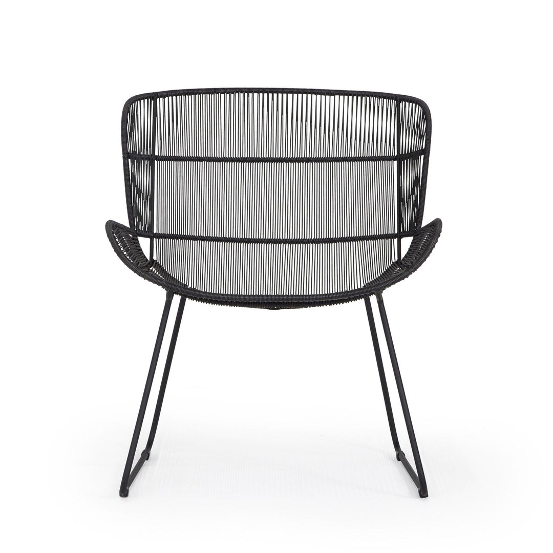 Nairobi Woven Relaxing Chair (Black)