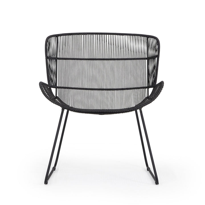 Nairobi Woven Relaxing Chair (Black)