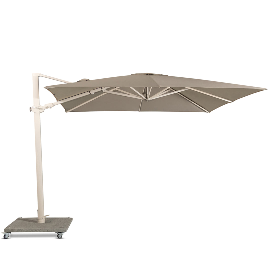 Big Sur Cantilever Umbrella (Taupe Canopy, Linen Frame)