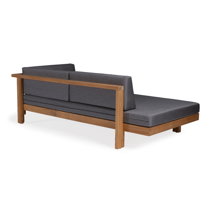 Cabo Teak Outdoor Daybed (Right)