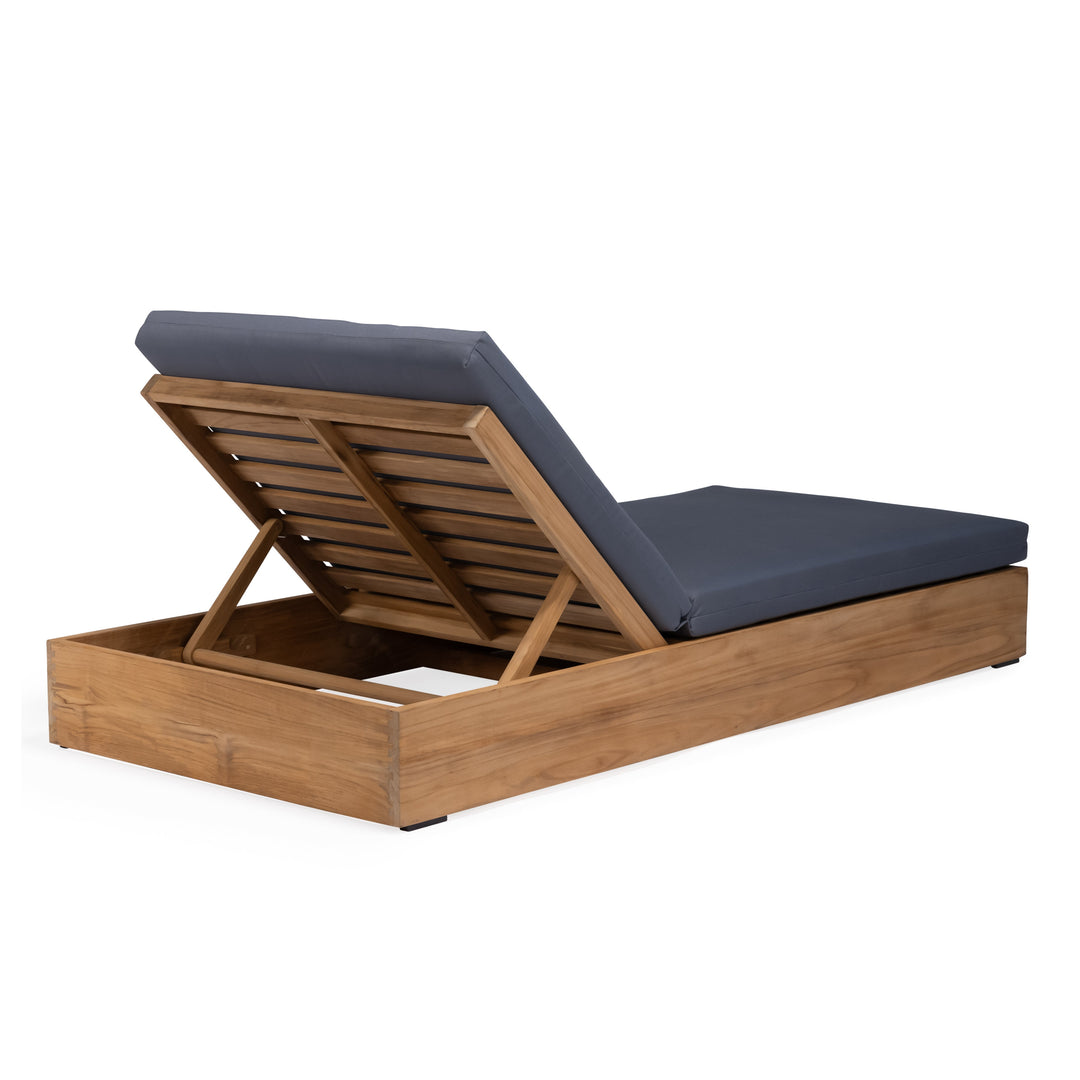 Kuba Teak Outdoor Sun Lounger