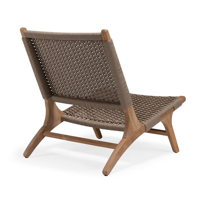 Tokio Teak Outdoor Relaxing Chair (Taupe)