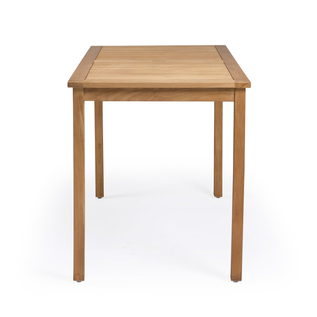 Classic Teak Outdoor Counter Height Table