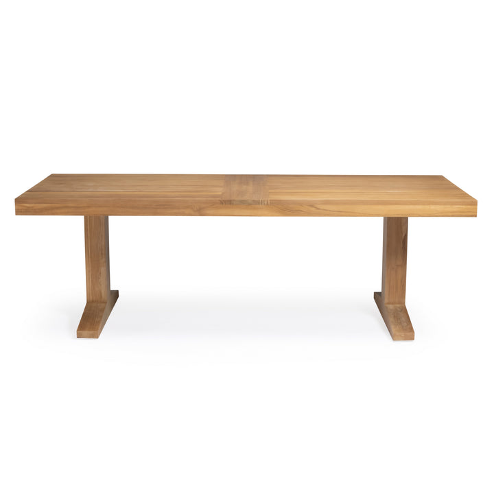 Savannah Teak Outdoor Dining Table 94"