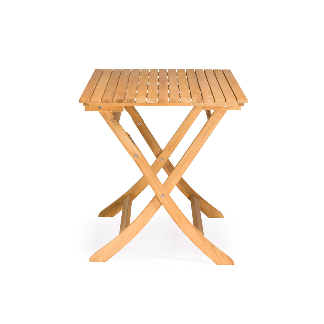 Regatta Rectangle Folding Teak Outdoor Dining Table