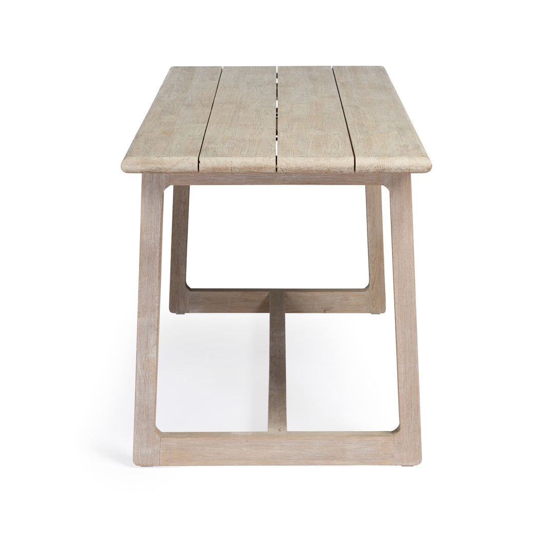 Troy Weathered Teak Outdoor Counter Height Table