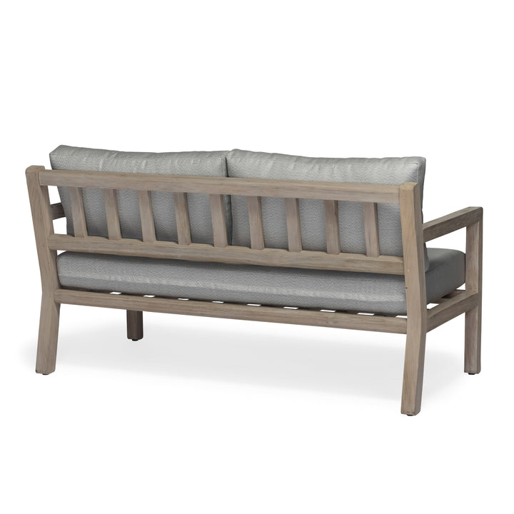 Juliet Weathered Teak Outdoor Loveseat