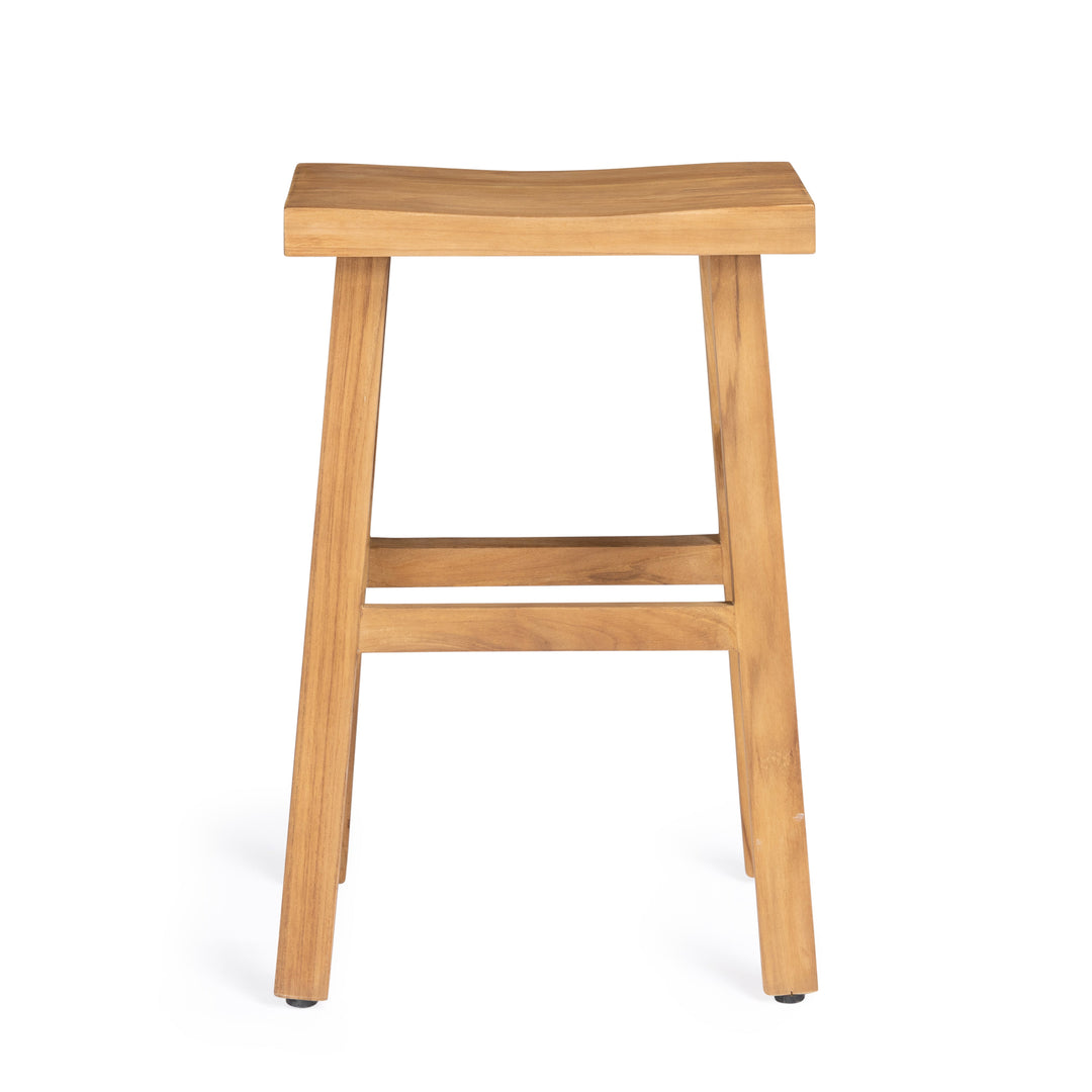Vail Teak Outdoor Bar Stool