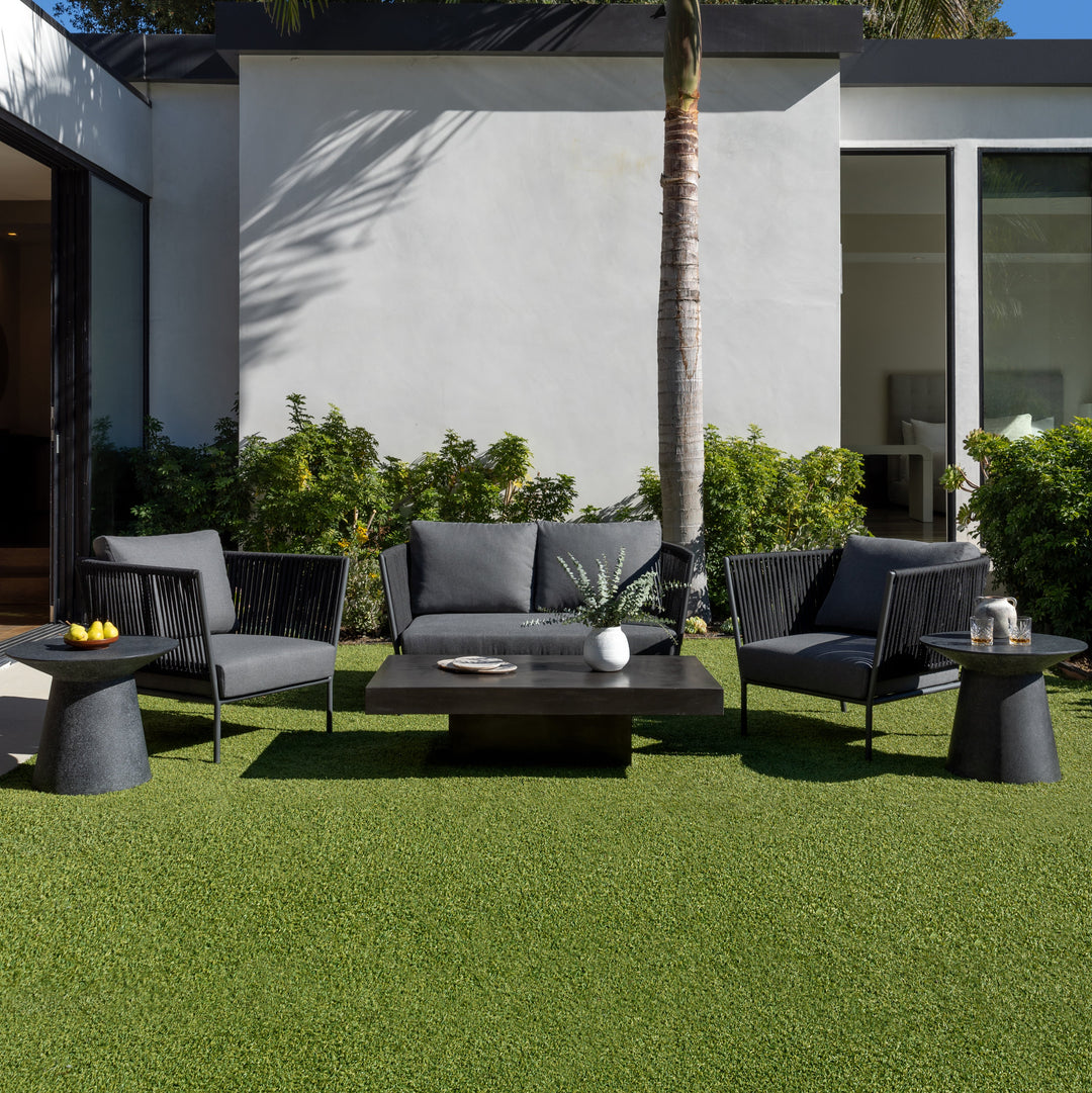 Beverly Hills Rope Outdoor Relaxing Chair (Graphite)