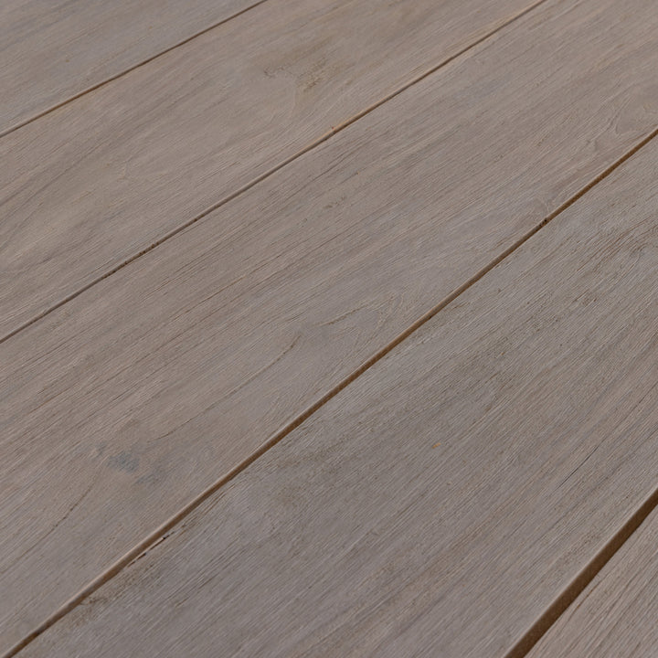 Napa Weathered Teak Outdoor Round Dining Table