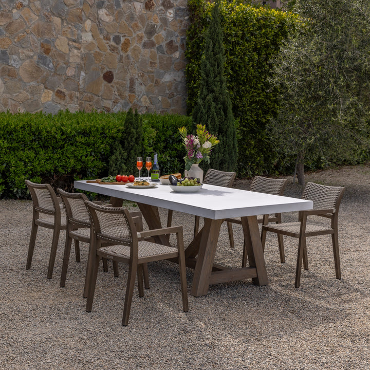 Palo Reclaimed Teak Dining Arm Chair