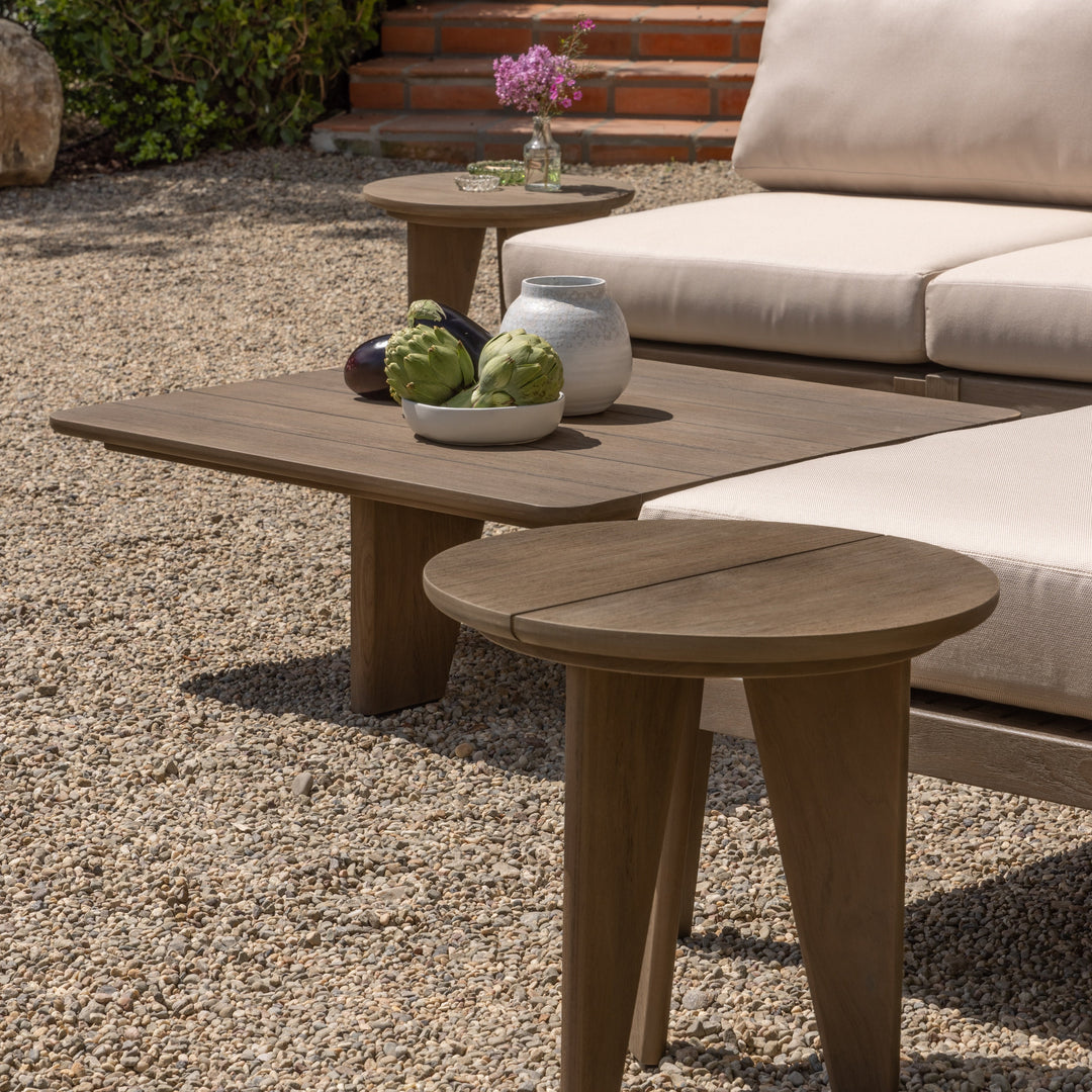 Palermo Reclaimed Teak Outdoor Side Table