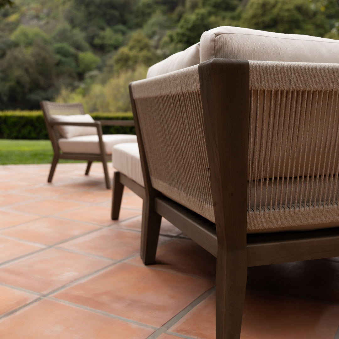 Palermo Reclaimed Teak Outdoor Sectional Corner