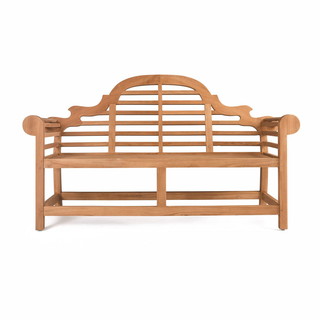 Lutyens Outdoor Bench in Teak (2 Seat)