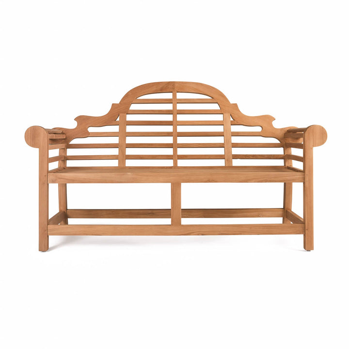 Lutyens Outdoor Bench in Teak (2 Seat)