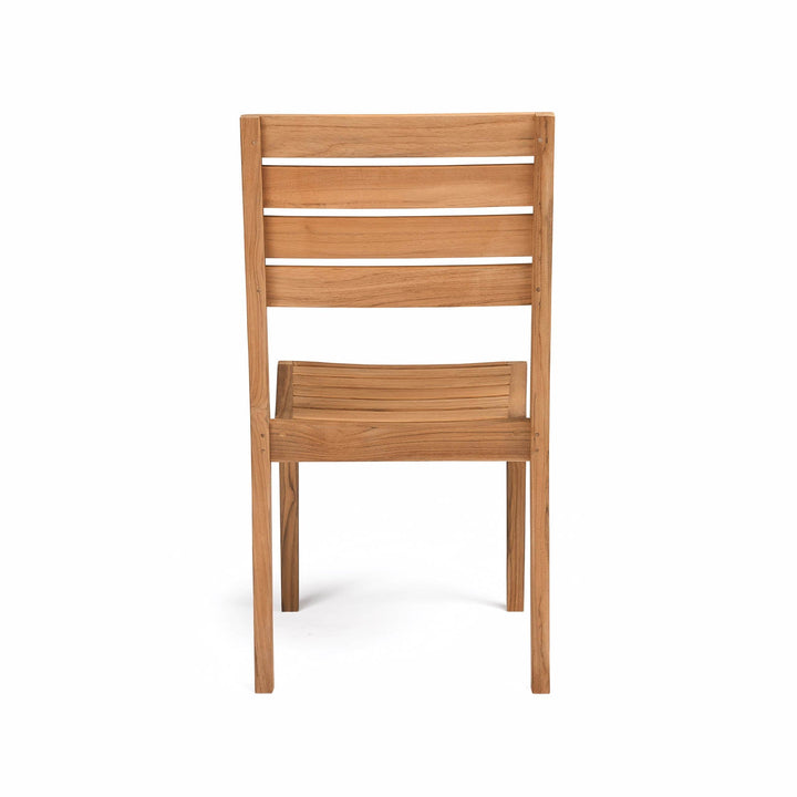 Fiesta Teak Outdoor Stacking Dining Side Chair