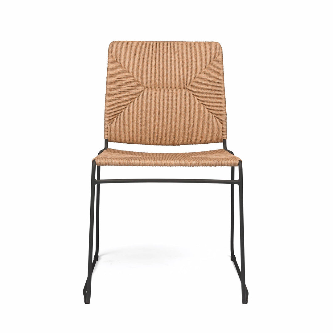 Luci Outdoor Dining Chair (Black)