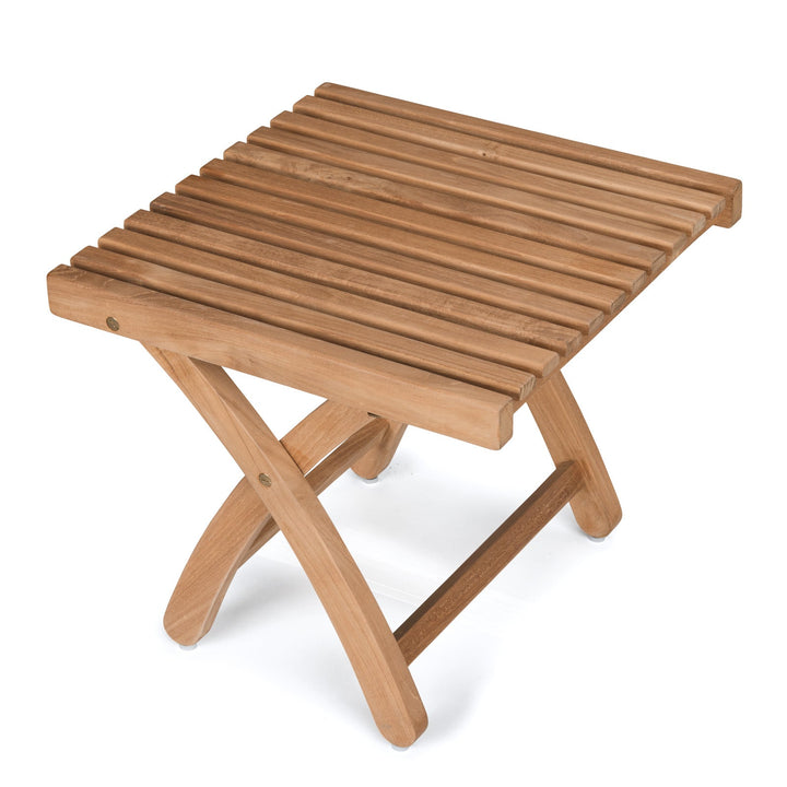 Starboard Teak Outdoor Folding Side Table