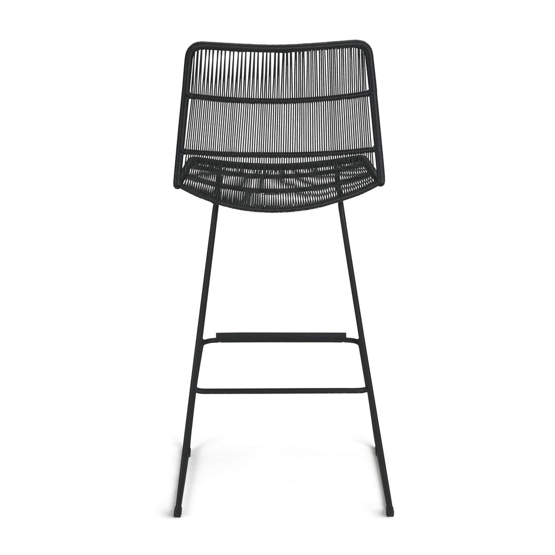 Nairobi Outdoor Barstool (Black)