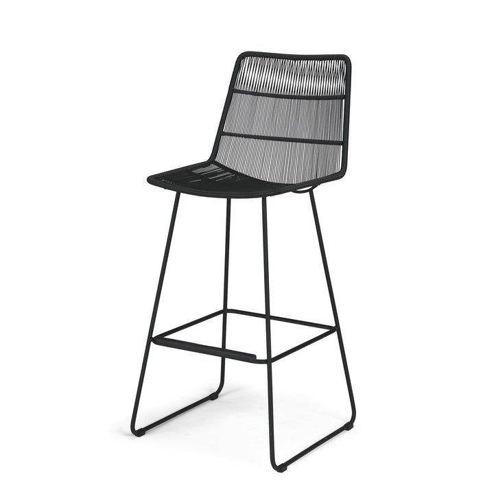 Nairobi Outdoor Barstool (Black)