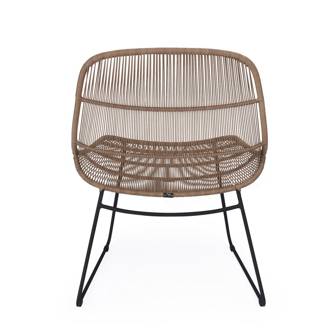 Oliver Outdoor Wicker Relaxing Chair (Natural)