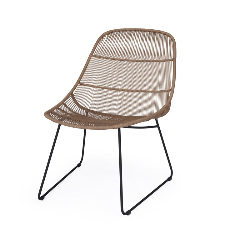 Oliver Outdoor Wicker Relaxing Chair (Natural)