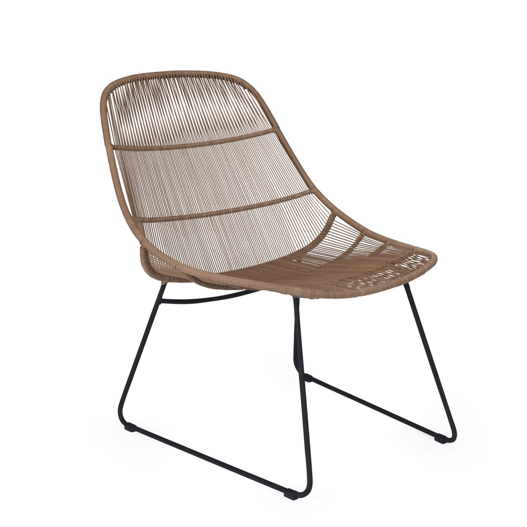Oliver Outdoor Wicker Relaxing Chair (Natural)