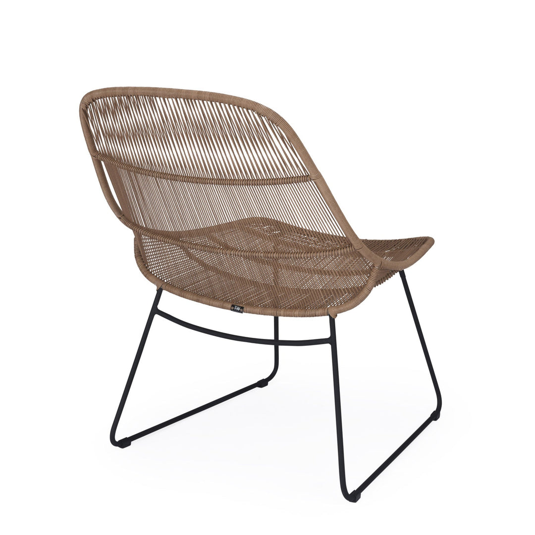 Oliver Outdoor Wicker Relaxing Chair (Natural)