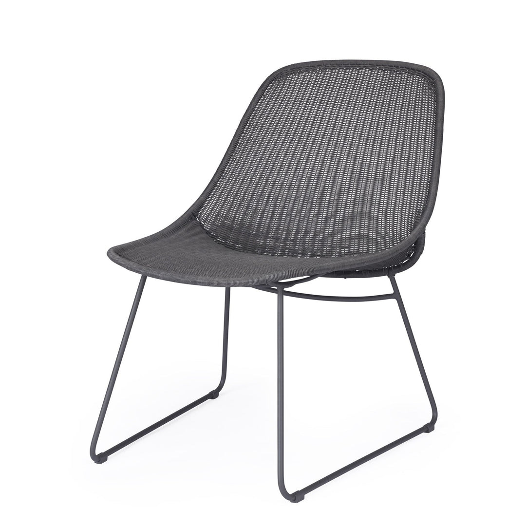 Joe Outdoor Wicker Relaxing Chair (Coal)