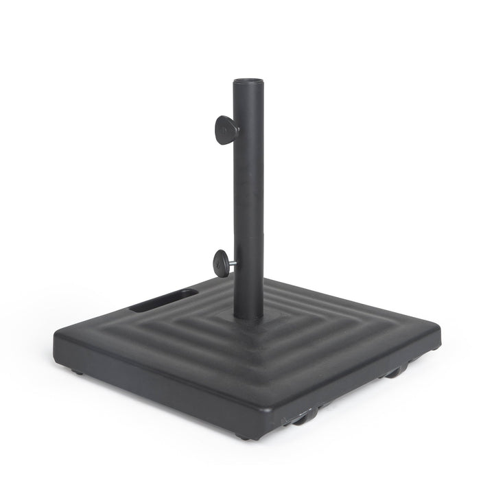 Capri Square Umbrella Base (Black)