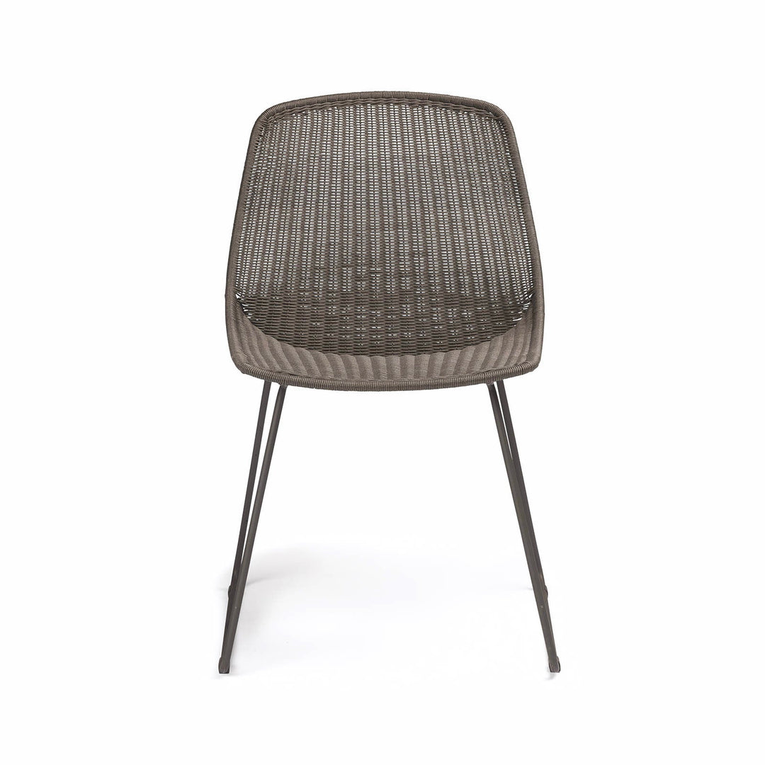 Joe Wicker Outdoor Dining Side Chair (Coal)