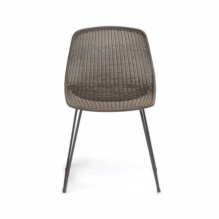 Joe Wicker Outdoor Dining Side Chair (Coal)