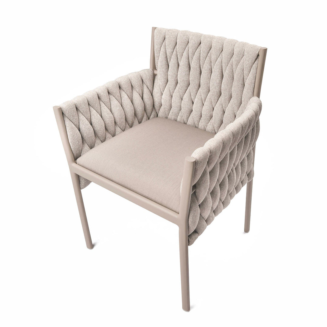 Calvin Outdoor Dining Chair (Grey)