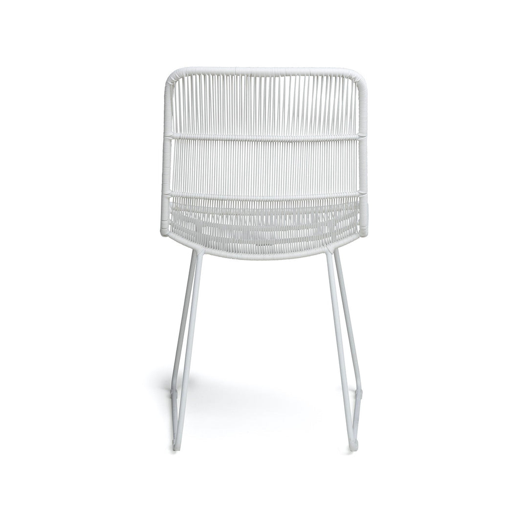 Nairobi Woven Dining Side Chair (White)