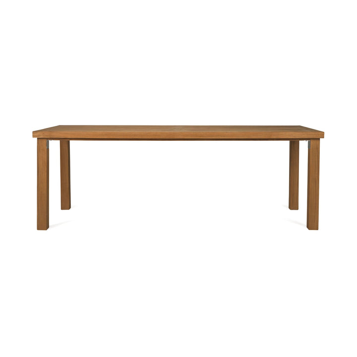 Long Island Teak Outdoor Dining Table 78"