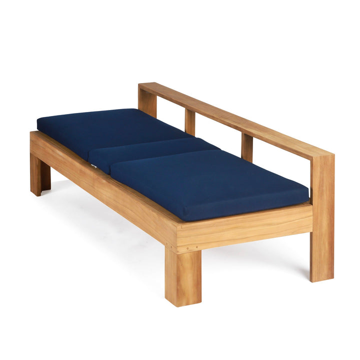 Havana Teak Outdoor Sun Lounger