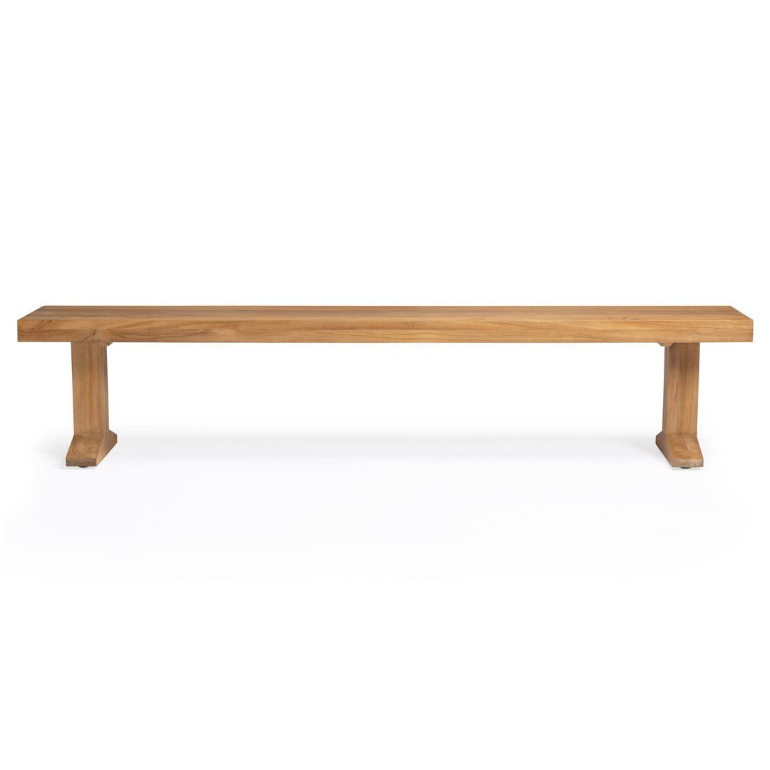 Savannah Teak Outdoor Bench 114"