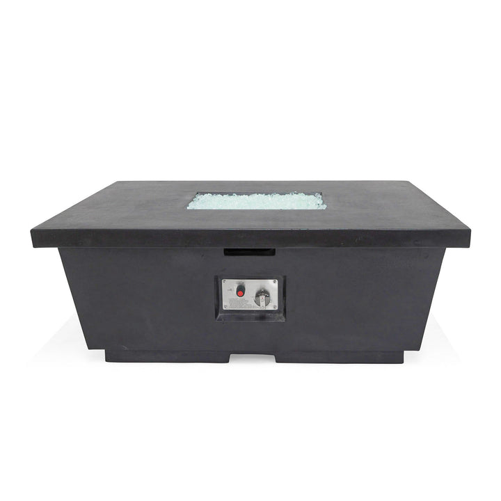 Glow Square Fire Pit (Black)