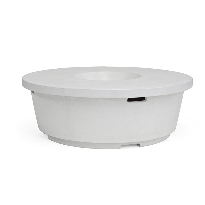 Glow Round Fire Pit (White)