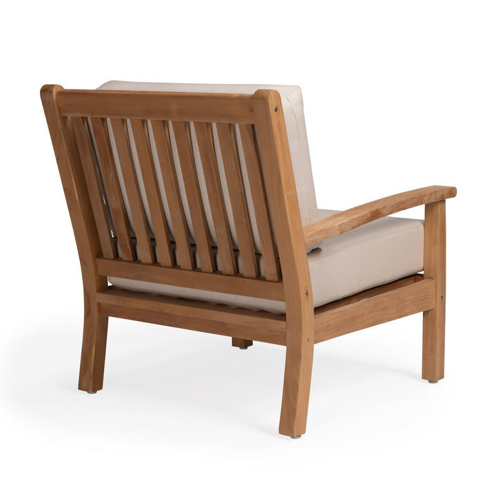 Naples Teak Outdoor Club Chair