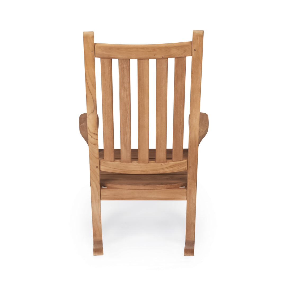 Classic Teak Outdoor Rocking Chair