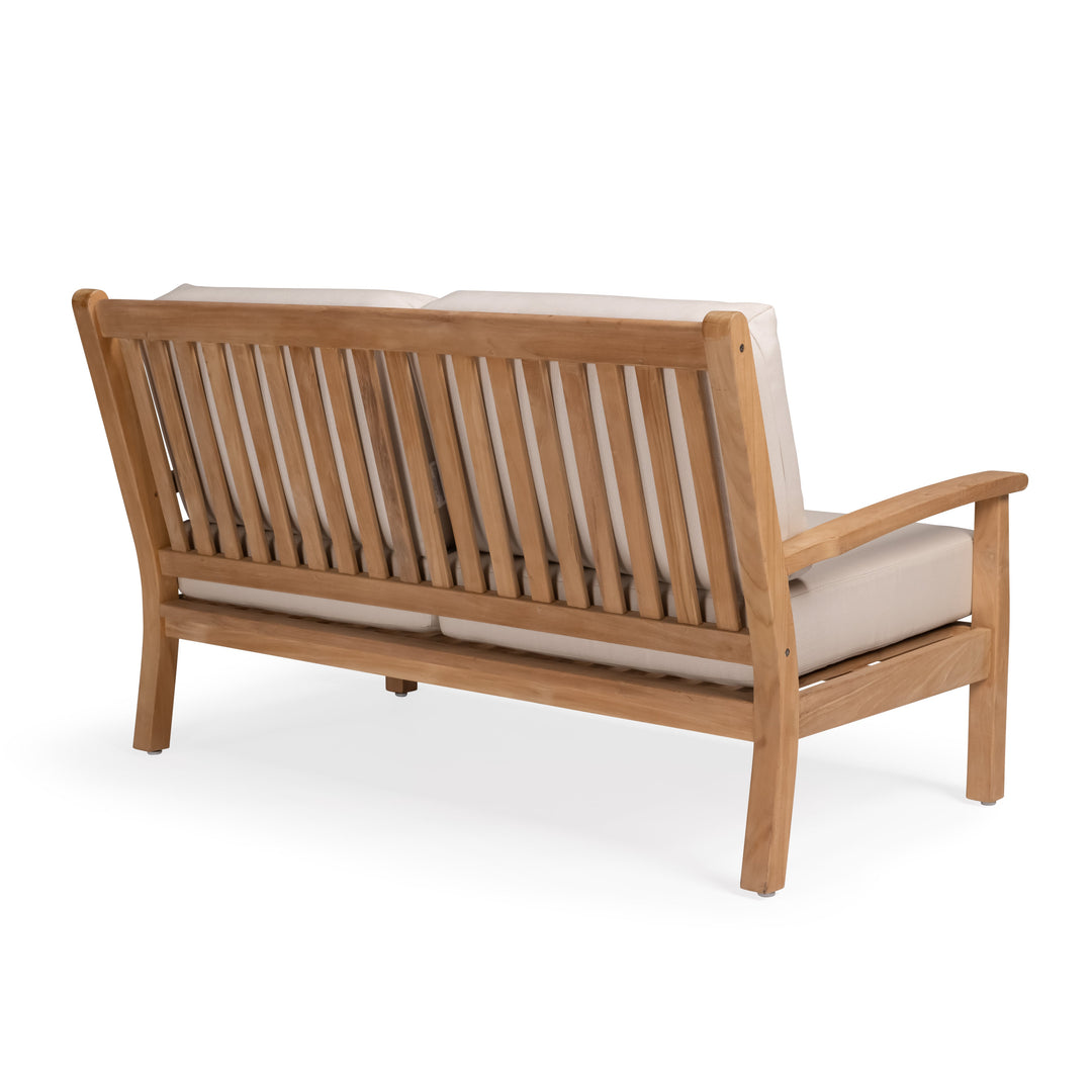 Naples Teak Outdoor Loveseat