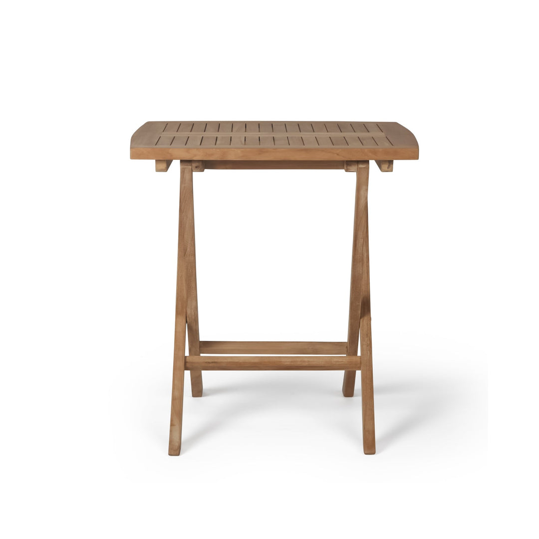 Square Teak Folding Bag Table (Dining)