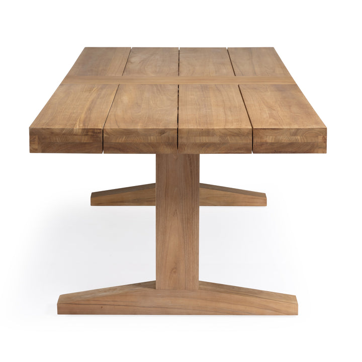 Savannah Teak Outdoor Dining Table 94"