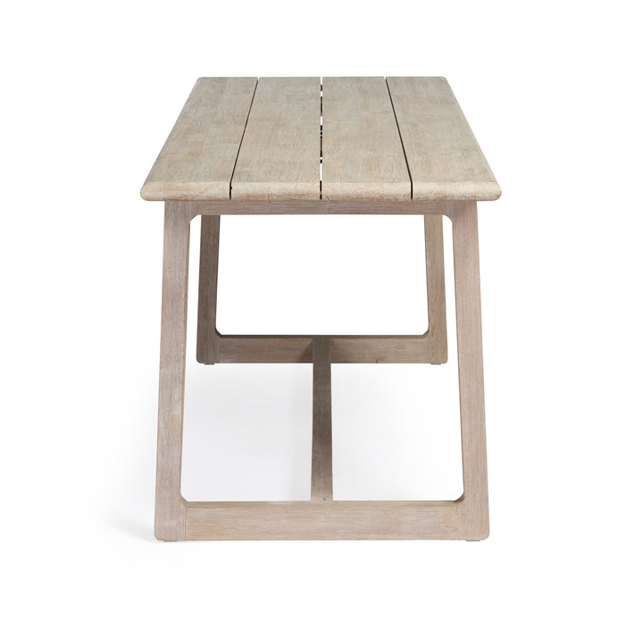 Troy Weathered Teak Outdoor Counter Height Table