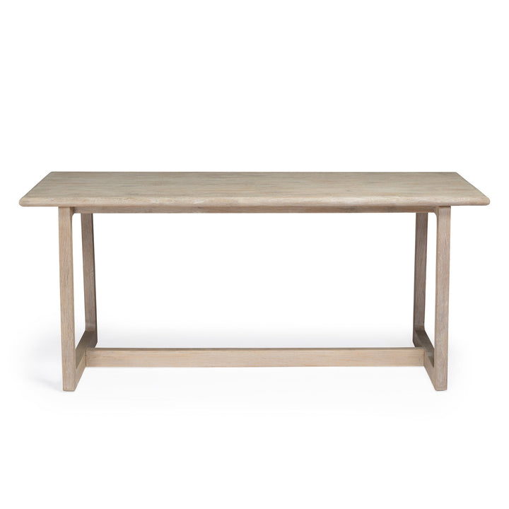 Troy Weathered Teak Outdoor Counter Height Table