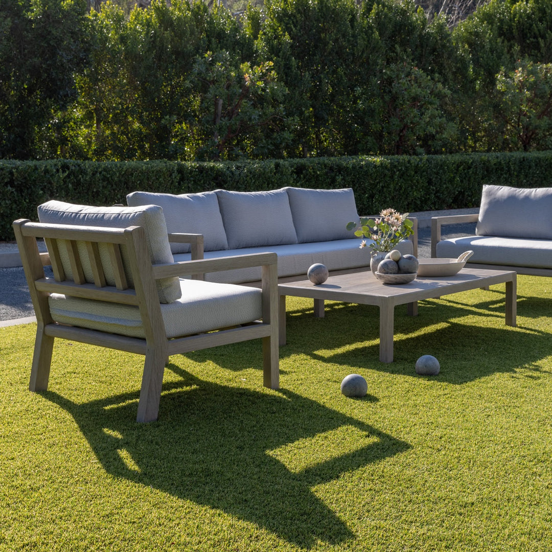 Juliet Weathered Teak Outdoor Club Chair