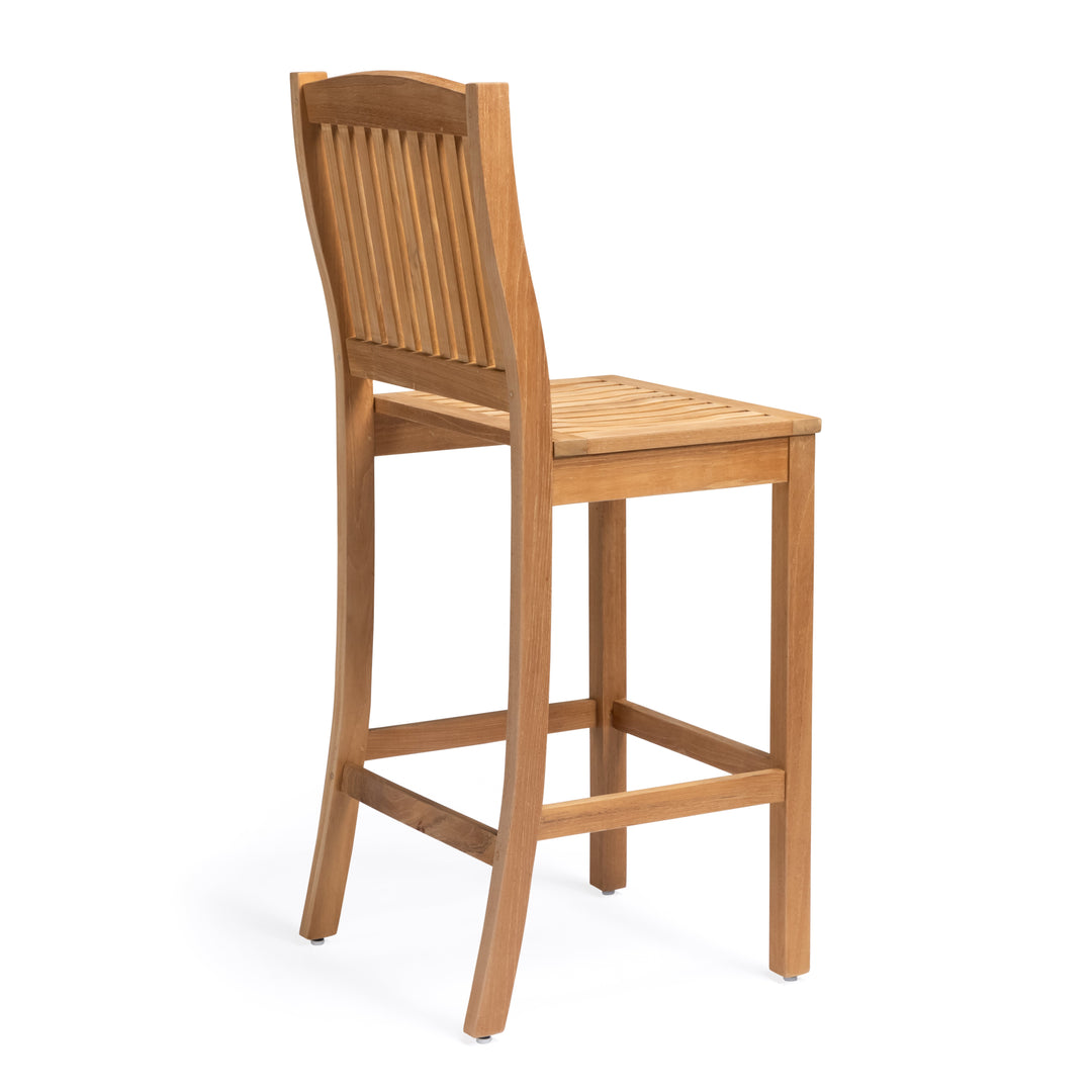 Verona Teak Bar Stool